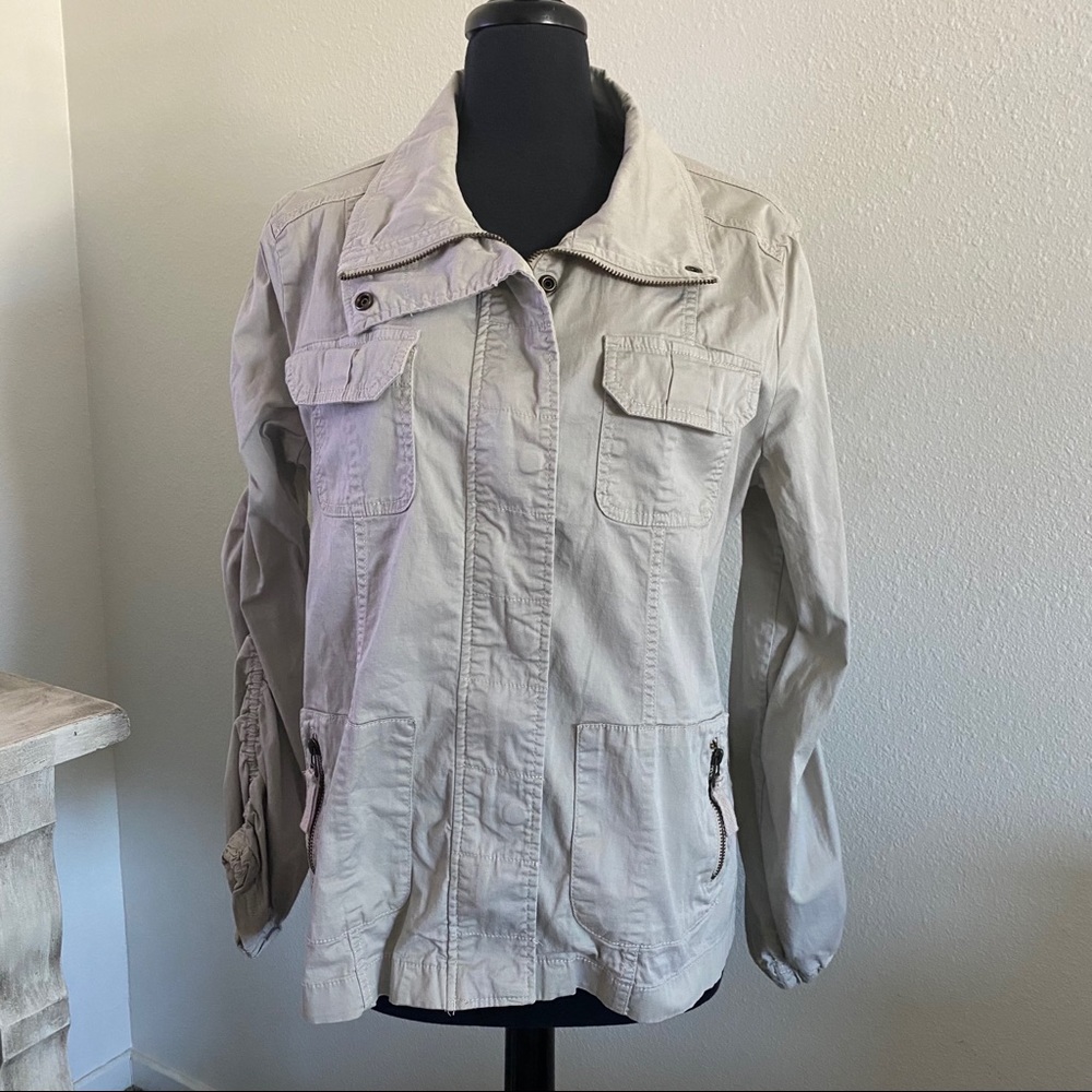 Style & Co. Kacki Jacket Size Large